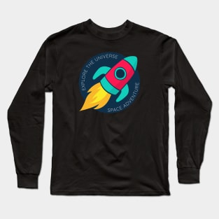 Explorer The Universe Space Adventure Long Sleeve T-Shirt